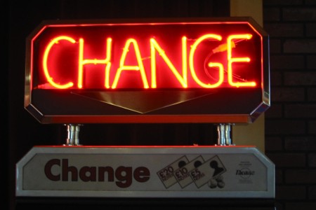 change verandering neon