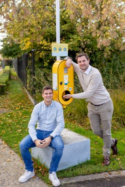 Yochen Dewancker en Victor Desmet